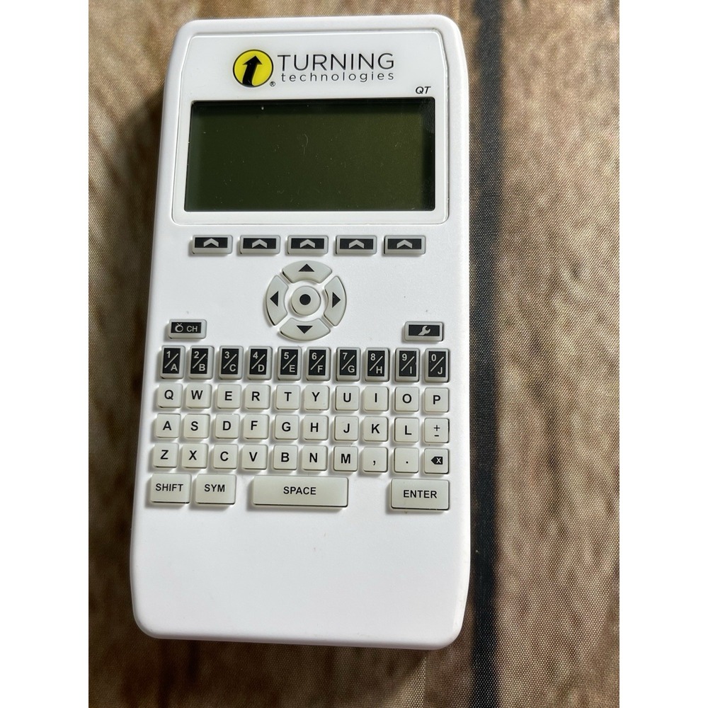 Turning Technologies - QT Response/Device Clicker RCQR-01 - Large LCD Screen - Picture 7 of 7